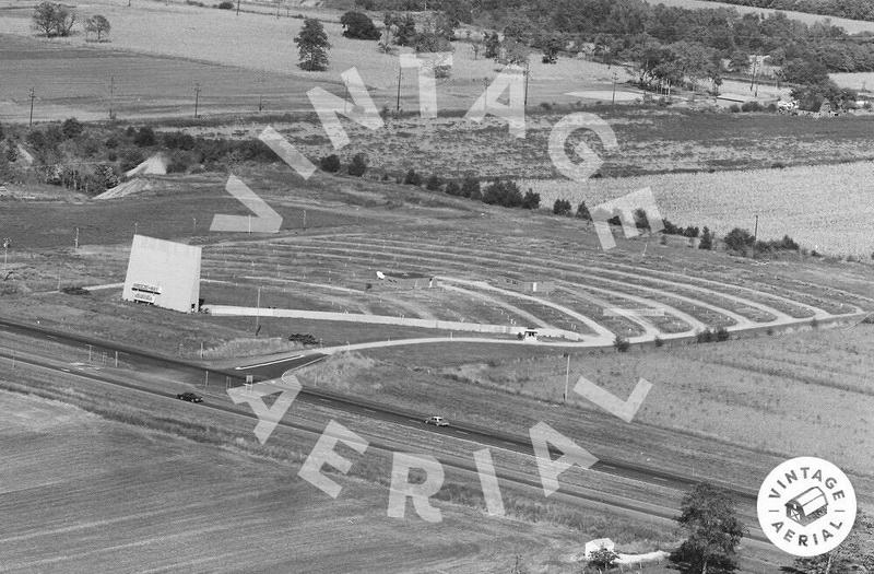 Cinema 40 Drive-In - Vintage Aerial (newer photo)